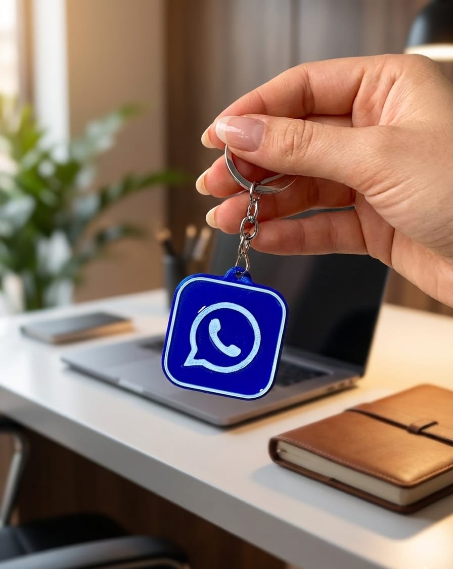 Llavero inteligente WA Blue