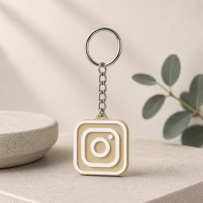 Llavero inteligente IG Beige