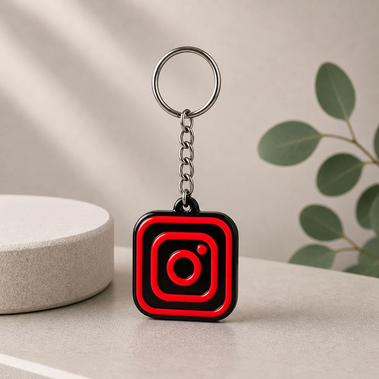 Llavero Inteligente IG Red-Black