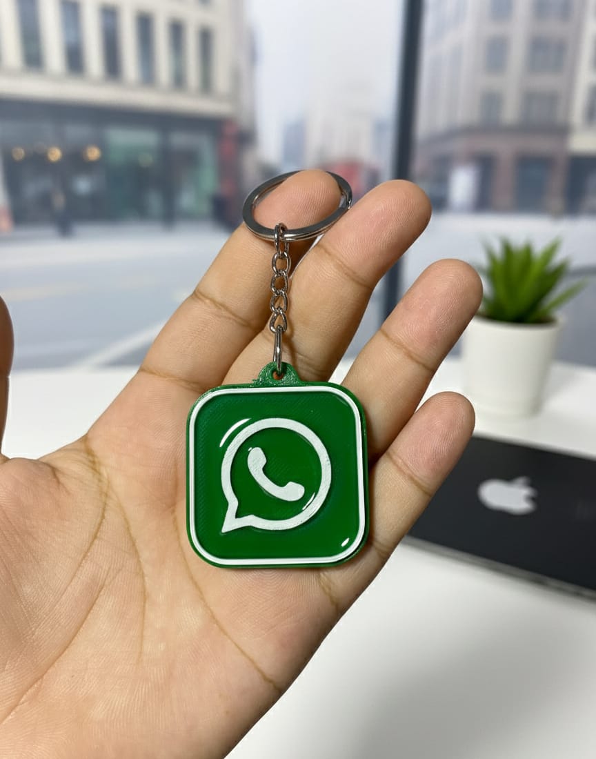 Llavero Inteligente WA Verde