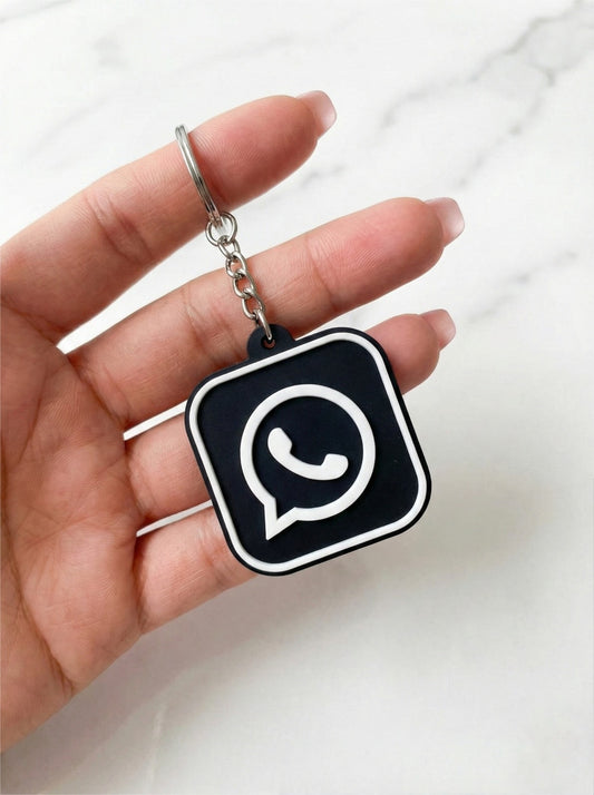 Llavero inteligente WA Negro