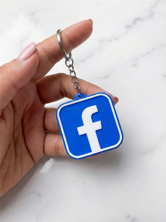 Llavero inteligente FB blue